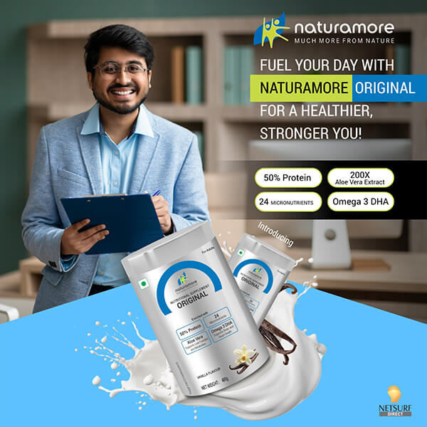 Naturamore  Original   Vanilla Flavour