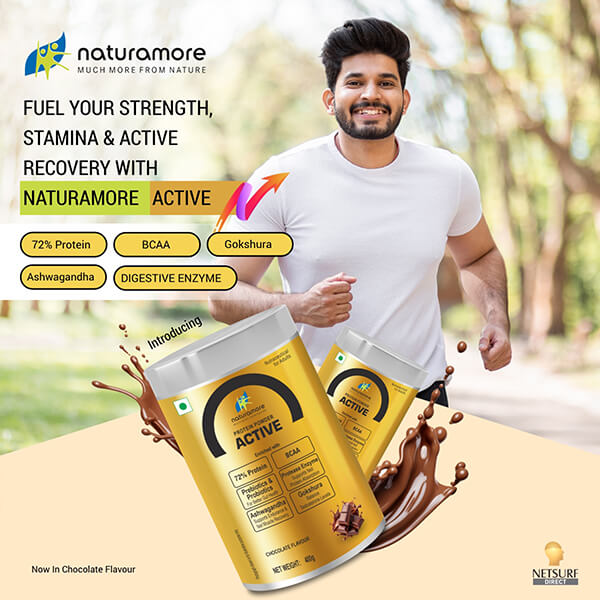 Naturamore  Active   Chocolate Flavour