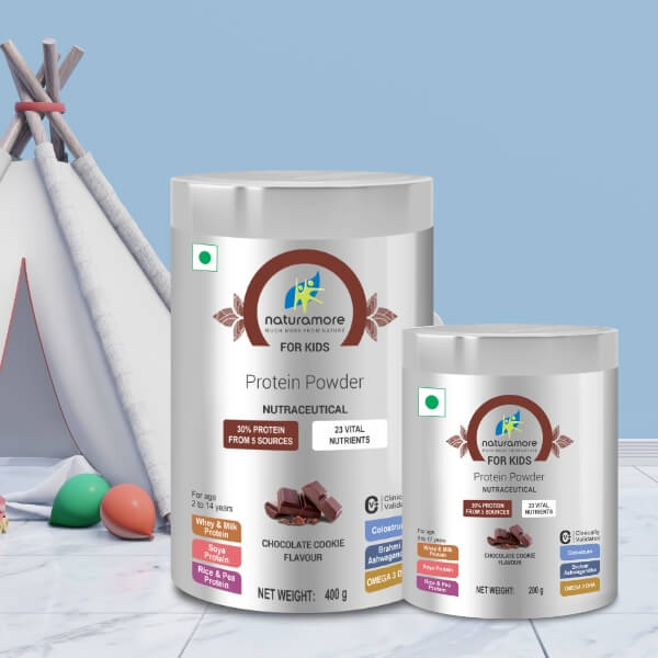 Naturamore  For Kids Chocolate Cookie Flavour  400Gm