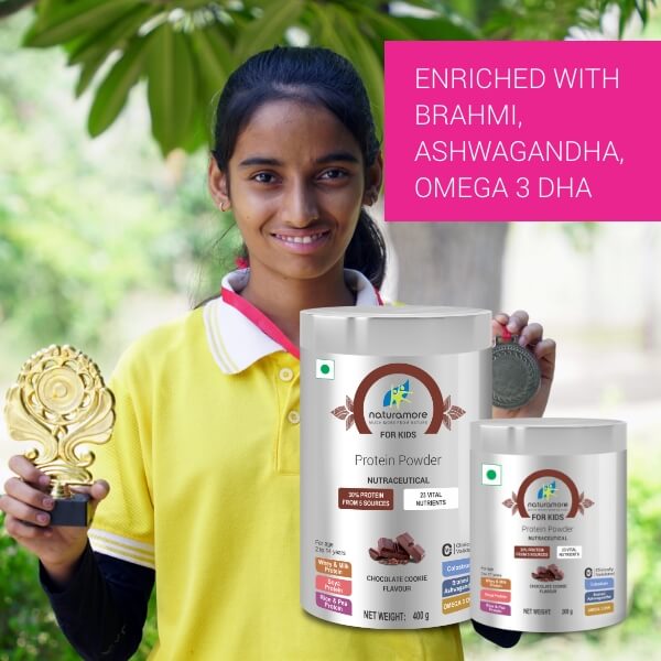 Naturamore  For Kids Chocolate Cookie Flavour  400Gm